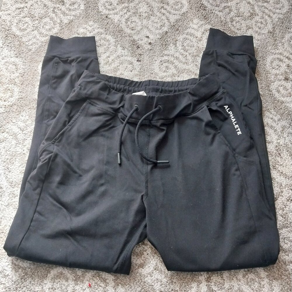 Alphalete black joggers size small